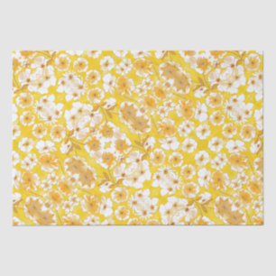 Papel De Seda Jardín Botánico Mazipoodles - Amarillo mariposo