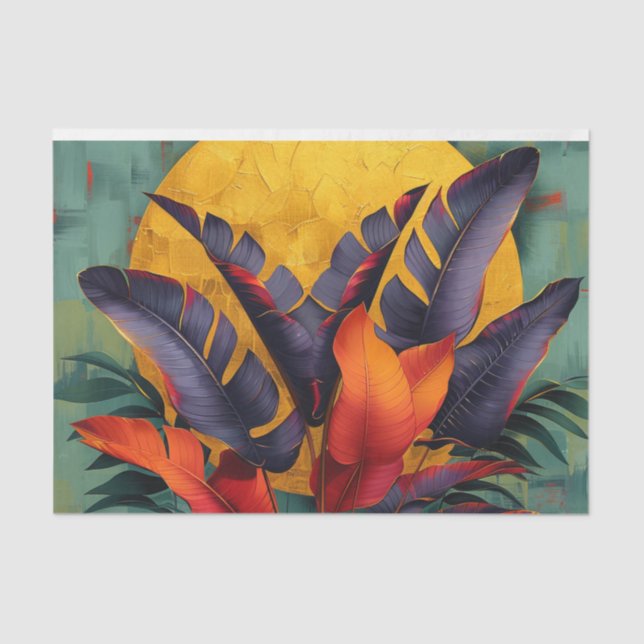 Papel De Seda Jardín de flores BMSC, V3 (Anverso)