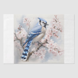 Papel De Seda Jardín de Jay Azul