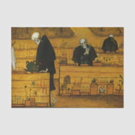 Papel De Seda Jardín de la Muerte (por Hugo Simberg)