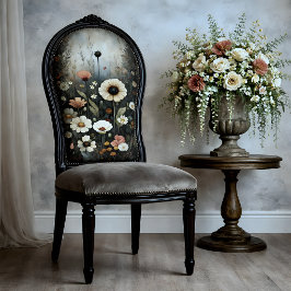 Papel De Seda Jardín de Medianoche Flores Silvestres Decoupage