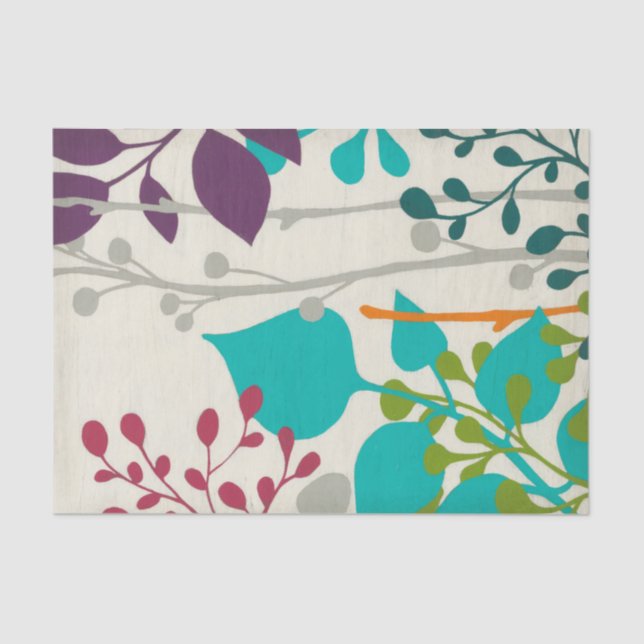 Papel De Seda Jardín de Metro III (Anverso)