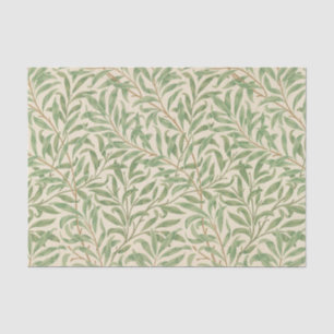 Papel De Seda Jardín de ramas de sauce de flores clásicas de Wil