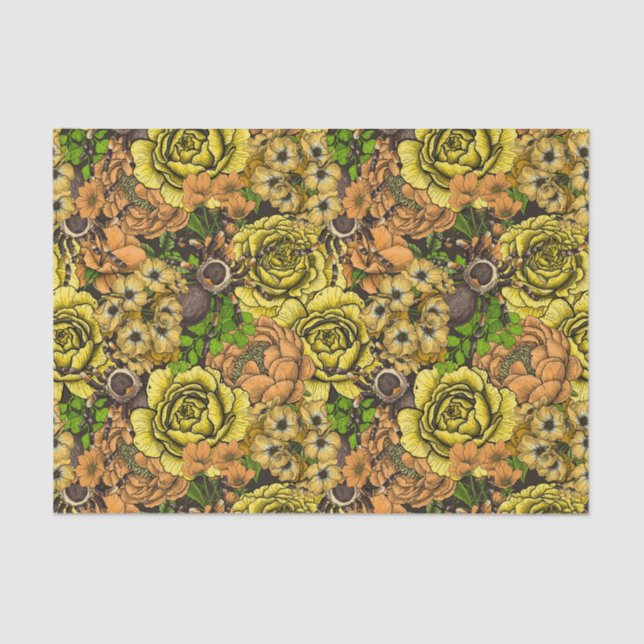 Papel De Seda Jardín de Tarantula 1 (Anverso)