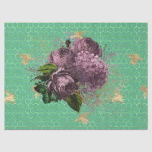 Papel De Seda Jardín de Té Serie Abeja Diseño 36