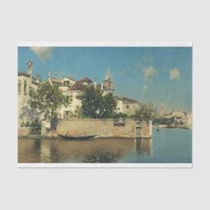 Papel De Seda Jardín del Palacio Vendramin en Venecia