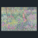 Papel De Seda Jardín en Giverny por Claude Monet<br><div class="desc">Claude Monet - Jardín en Giverny. Hermosa pintura impresionista de un jardín en Giverny de Claude Monet.</div>