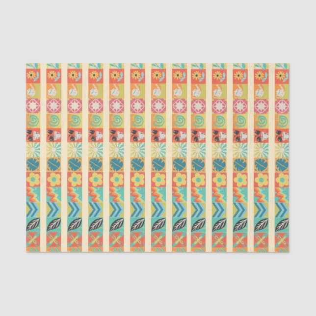 Papel De Seda Jardín floral - Edith (Anverso)