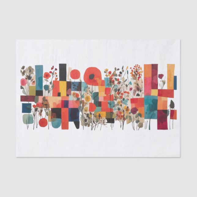 Papel De Seda Jardín Soho (Anverso)