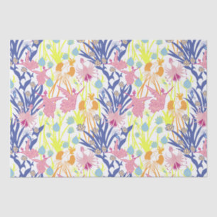 Papel De Seda Jardín Surrealista