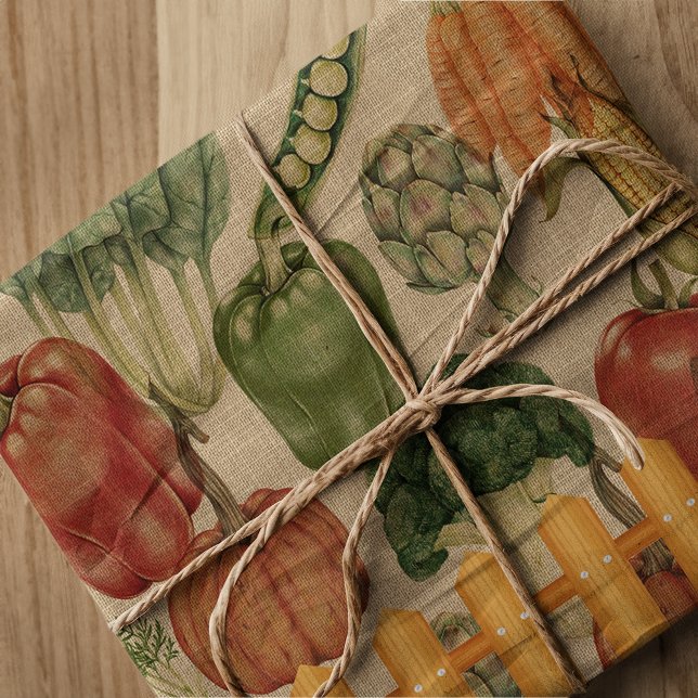 Papel De Seda Jardín Vegetable Vintage (Subido por el creador)