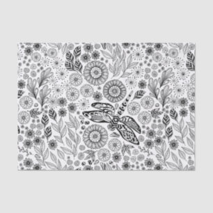 Papel De Seda Jardines de dragón