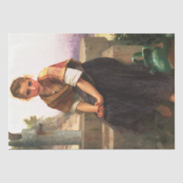 Papel De Seda Jarra quebrada William-Adolphe Bouguereau