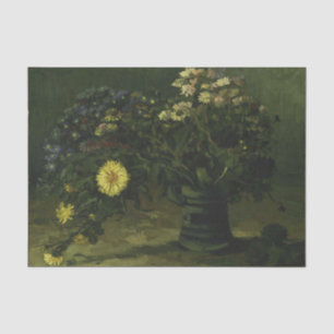 Papel De Seda Jarrón con margaritas de Vincent Van Gogh