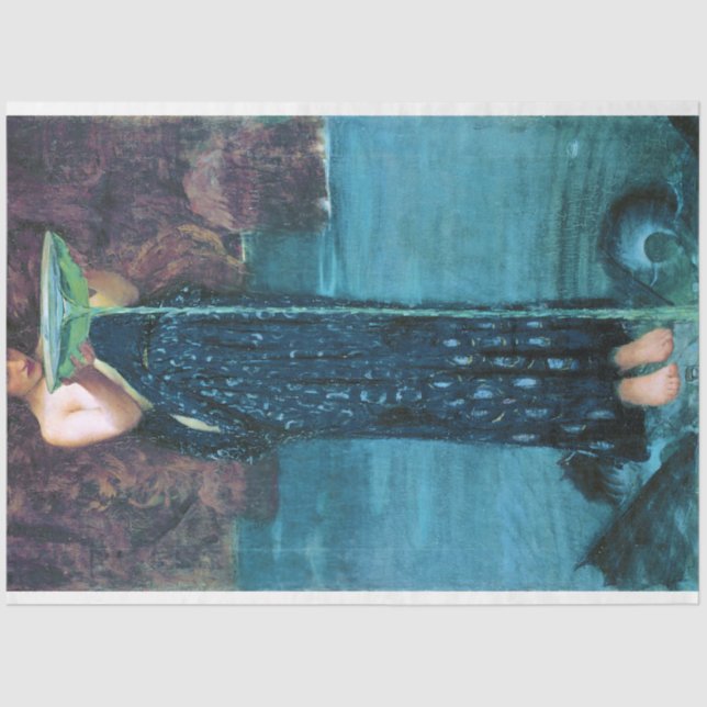 Papel De Seda Jealous Circe, John William Waterhouse (Anverso)