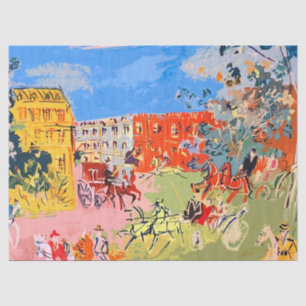 Papel De Seda Jean Dufy Horsemen Tissue Paper