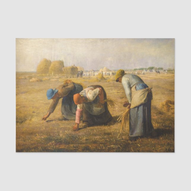 Papel De Seda Jean-Francois Millet - The Gleaners (Anverso)