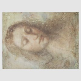 Papel De Seda Jefe de Cristo (Cristianismo) (Leonardo da Vinci)
