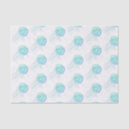 Papel De Seda Jellyfish en pasteles