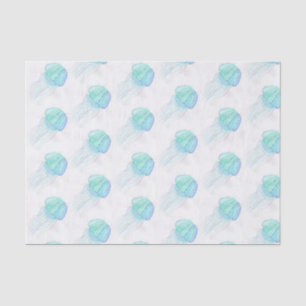 Papel De Seda Jellyfish en pasteles