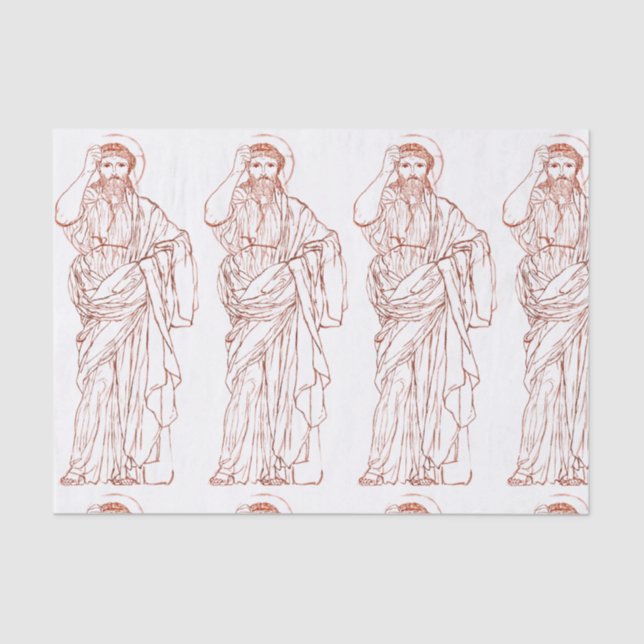 Papel De Seda Jesucristo de Nazaret Hijo de Dios (Anverso)