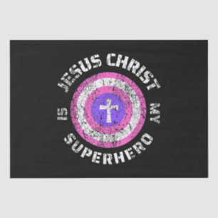 Papel De Seda Jesucristo es mi superhéroe Jesús