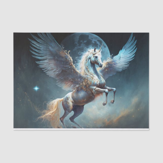 Papel De Seda Jeweld Pegasus (Anverso)