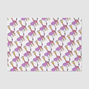 Papel De Seda Jirafa linda del bebé