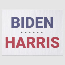 Papel De Seda Joe Biden y Kamala Harris (elecciones de 2020 en E