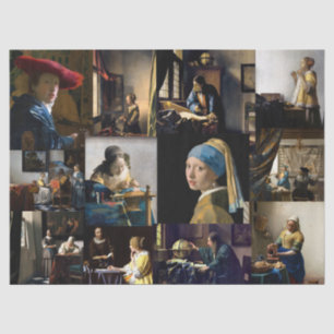 Papel De Seda Johannes Vermeer - Masterpieces Patchwork