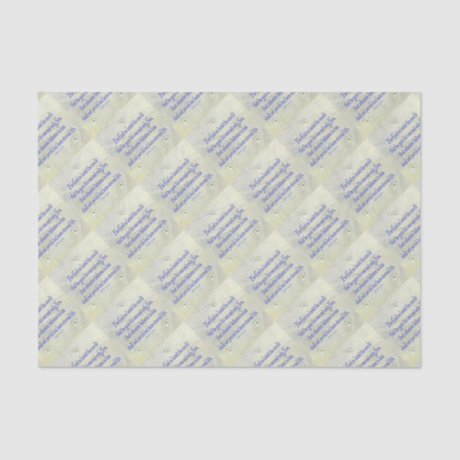 Papel De Seda John 3:16 Dogwood (Anverso)