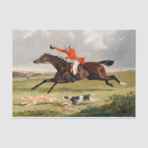 Papel De Seda John Frederick Herring   La caza de cría: Motivado