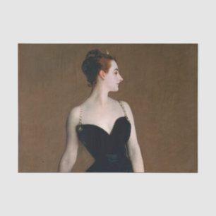 Papel De Seda John Singer Sargent Madame X Classic Retrato