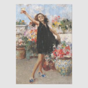Papel De Seda Joven celebrando la victoria (Vincenzo Irolli)