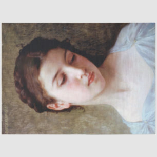 Papel De Seda Joven Chica, Bouguereau