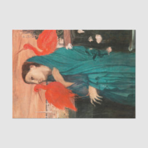 Papel De Seda Joven con ibis de Edgar Degas