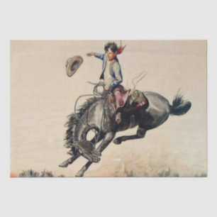 Papel De Seda “Joven Vaquero” de Will James