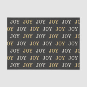 Papel De Seda JOY (purpurina de plata / oro)