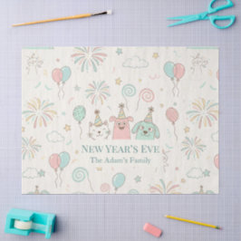 Papel De Seda Joyful New Year’s Eve Party 2026 