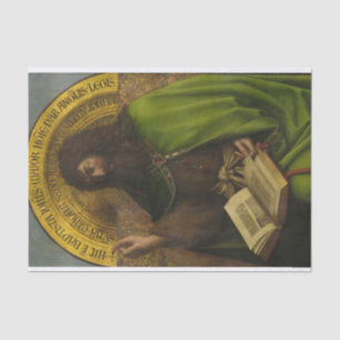 Papel De Seda Juan el Bautista, el retablo de Gante, de van Eyck