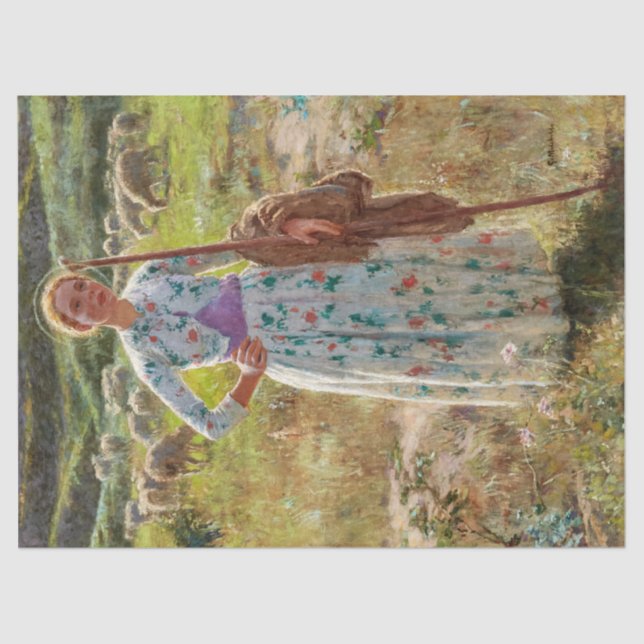 Papel De Seda Juana de Arco por Gari Melchers (Anverso)