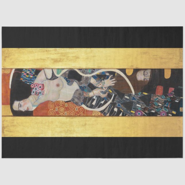 Papel De Seda Judith II (Salome) por Gustav Klimt (Anverso)