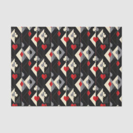 Papel De Seda Juego de cartas en el póker.