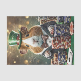 Papel De Seda Juego de tarjetas de cerdo de Guinea, Pedro hundid