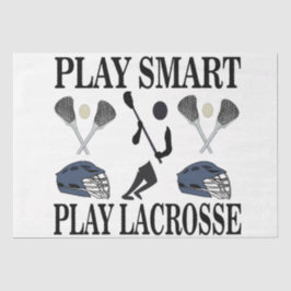 Papel De Seda Jugador entrenador de Lacrosse Team Cumpleaños