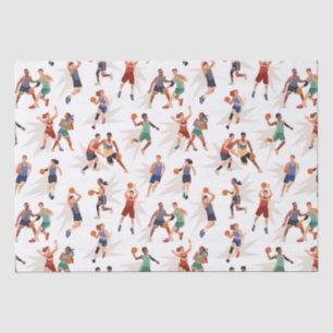Papel De Seda Jugadores de Baloncesto