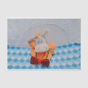 Papel De Seda Juguete lindo con una corbata roja