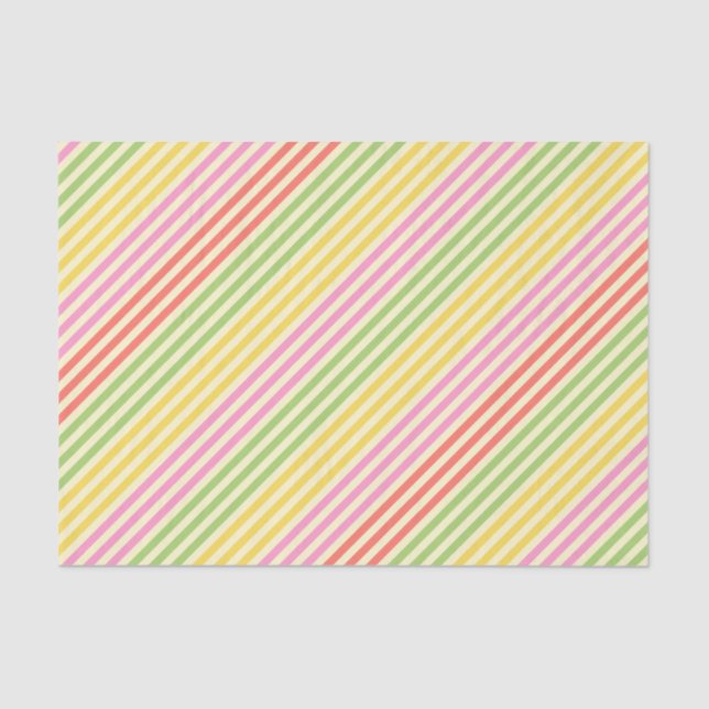 Papel De Seda JUICY STRIPE Tissue Paper (Anverso)