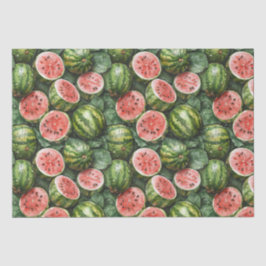 Papel De Seda Juicy Watermelons Tissue Paper