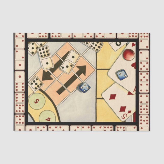 Papel De Seda Jumble surtido de juegos de oportunidad (Anverso)